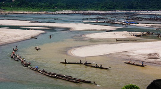 আক্কেলপুর তুলশি গঙ্গা নদী ও ব্রিজ